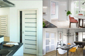 Drzwi do kuchni - pełne, przeszklone, przesuwne czy łamane?