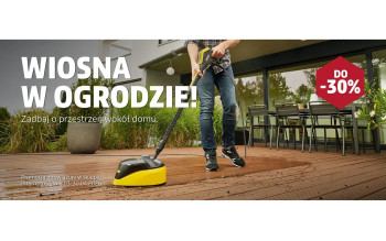 Zadbaj o ogród i przestrzeń wokół domu z produktami w wiosennych cenach! 