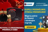 Jubileuszowe promocje ESBE! Kupuj podwójnie i zyskuj podwójnie!