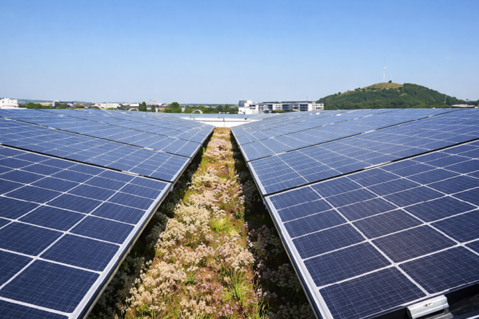 Nowoczesna fotowoltaika na dachy płaskie i zielone: Poznaj moc BauderSOLAR