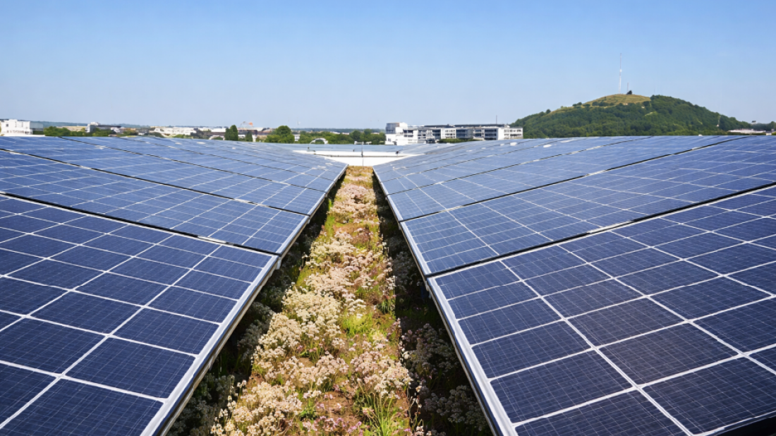 Nowoczesna fotowoltaika na dachy płaskie i zielone: Poznaj moc BauderSOLAR