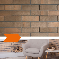 Płytki elewacyjne Brickoflex: OCARIS