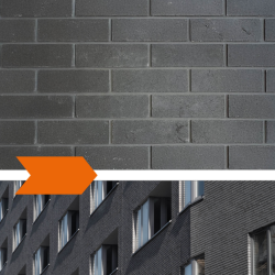 Płytki elewacyjne Brickoflex: KARBONIS