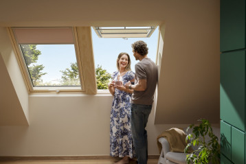 Okno klapowo-obrotowe VELUX GNL