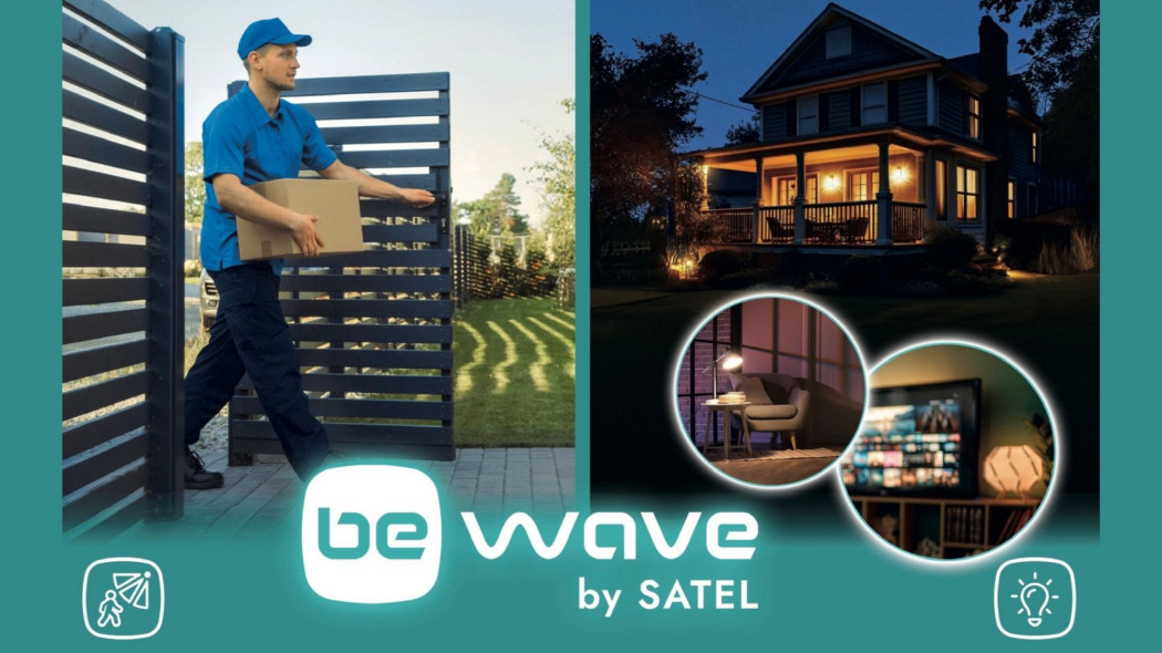 Od czujki ruchu po inteligentne oświetlenie - BE WAVE w akcji