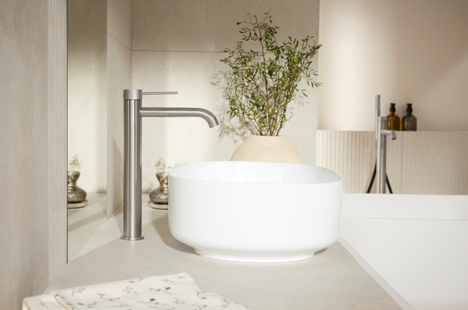 MOZA 316L bateria umywalkowa nablatowa