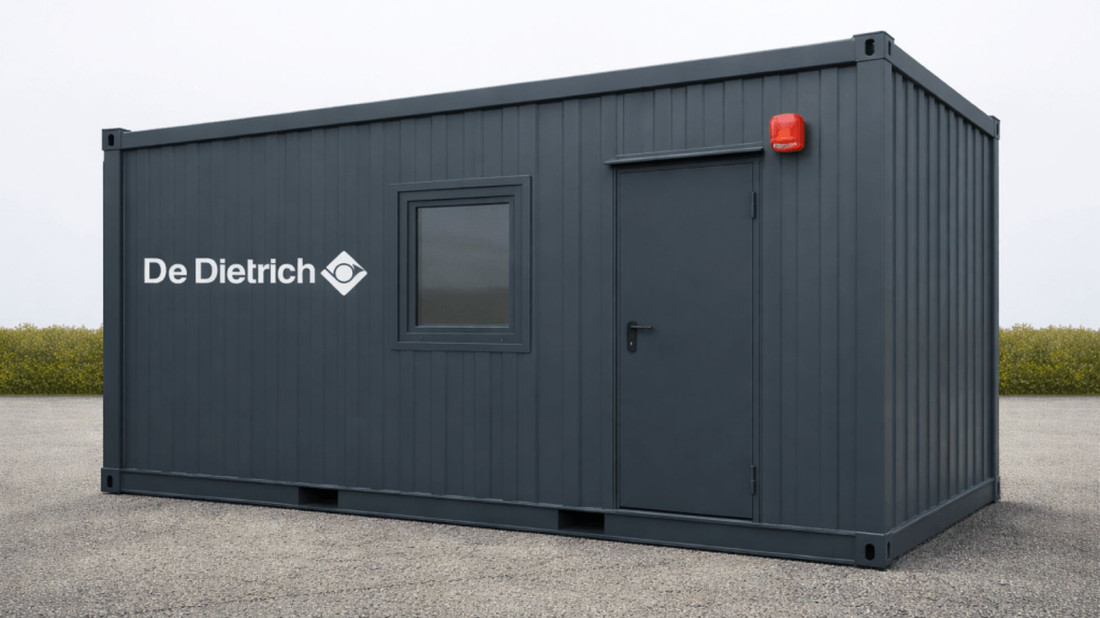 Kontenery grzewcze do kotłowni komercyjnych od De Dietrich