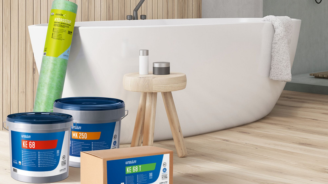 Montaż paneli winylowych LVT w łazience i kuchni. Jakie produkty zastosować?