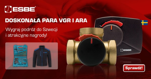 VRG i ARA doskonała para! Postaw na precyzyjną regulację!