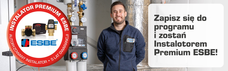 Program lojalnościowy Instalator Premium ESBE