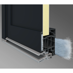 Drzwi z thermofibrą - włóknem szklanym zamiast stali