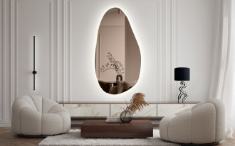 Lustro w salonie - gdzie powiesić? Sprawdzone pomysły na aranżacje i optyczne powiększenie wnętrza