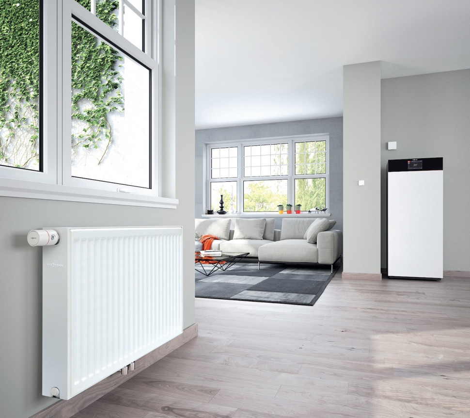 kocioł i grzejniki ogrzewanie domu