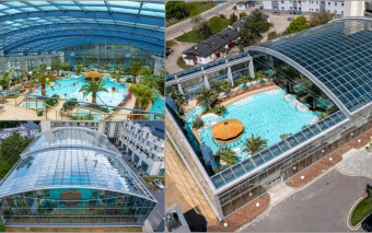 Binkowski Resort pod szklanym niebem. Jak szkło tworzy tropikalny klimat nowoczesnej strefy basenowej?