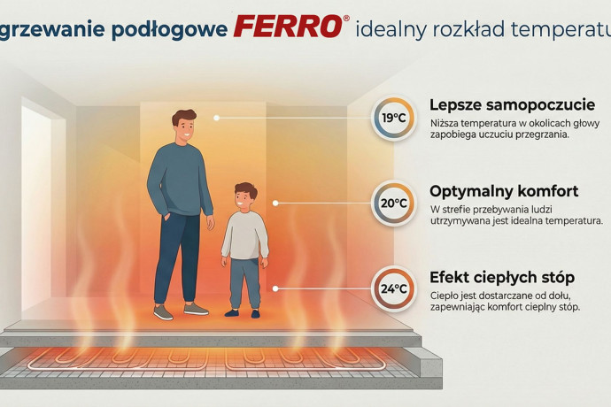Ogrzewanie podłogowe FERRO. Jak firma wspiera inwestorów i wykonawców?
