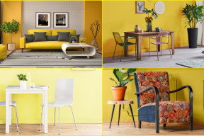 Psychologia koloru żółtego we wnętrzach – znaczenie, odcienie i aranżacje