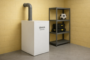 Kocioł olejowy kondensacyjny ULRICH by Navien LCB500-28CI 29 kW - mały, lekki i oszczędny wybór do domu