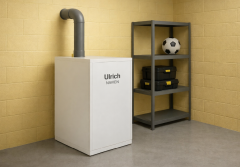 Kocioł olejowy kondensacyjny ULRICH by Navien LCB500-28CI 29 kW - mały, lekki i oszczędny wybór do domu