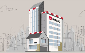 PAROC Tento do fasad wentylowanych - termoizolacja i ochrona przed wiatrem