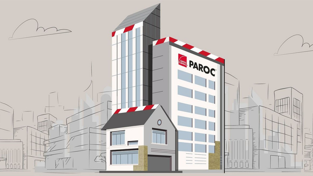 PAROC Tento do fasad wentylowanych - termoizolacja i ochrona przed wiatrem