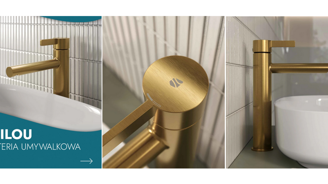Nowoczesna elegancja w Twojej łazience: Poznaj zalety baterii umywalkowej MILOU L