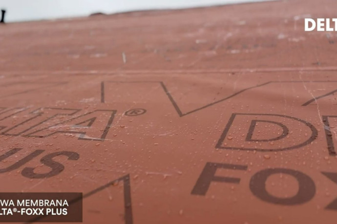 Membrana dachowa Delta Foxx Plus - 4 warstwy i 30 lat gwarancji