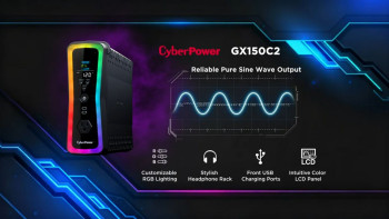 CyberPower GX150C2 UPS - niezawodny zasilacz dla graczy