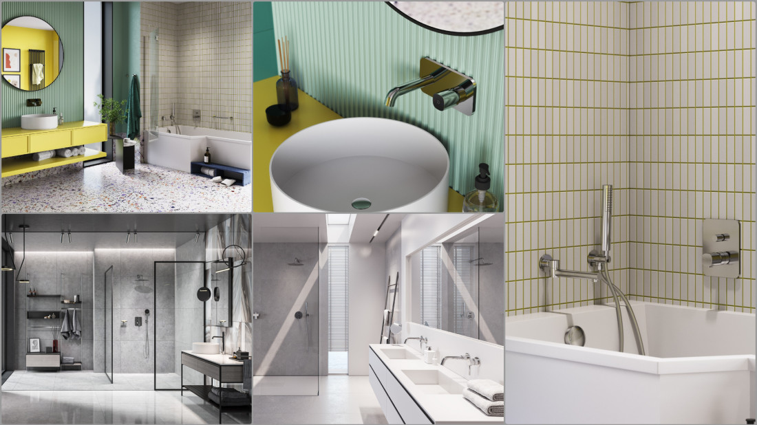 Armatura podtynkowa FDESIGN w łazience. Trend, który nie słabnie