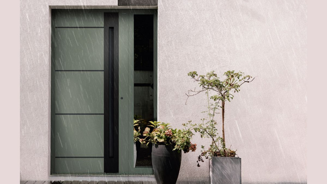 Drzwi wejściowe bez zadaszenia - swoboda projektowania bez kompromisów