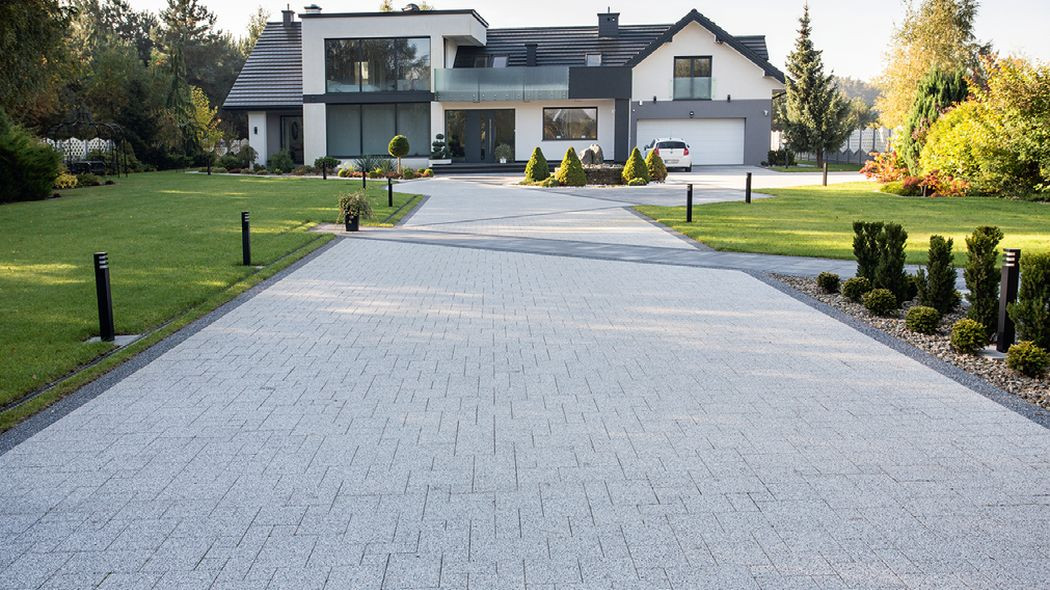 Podjazd, który robi wrażenie