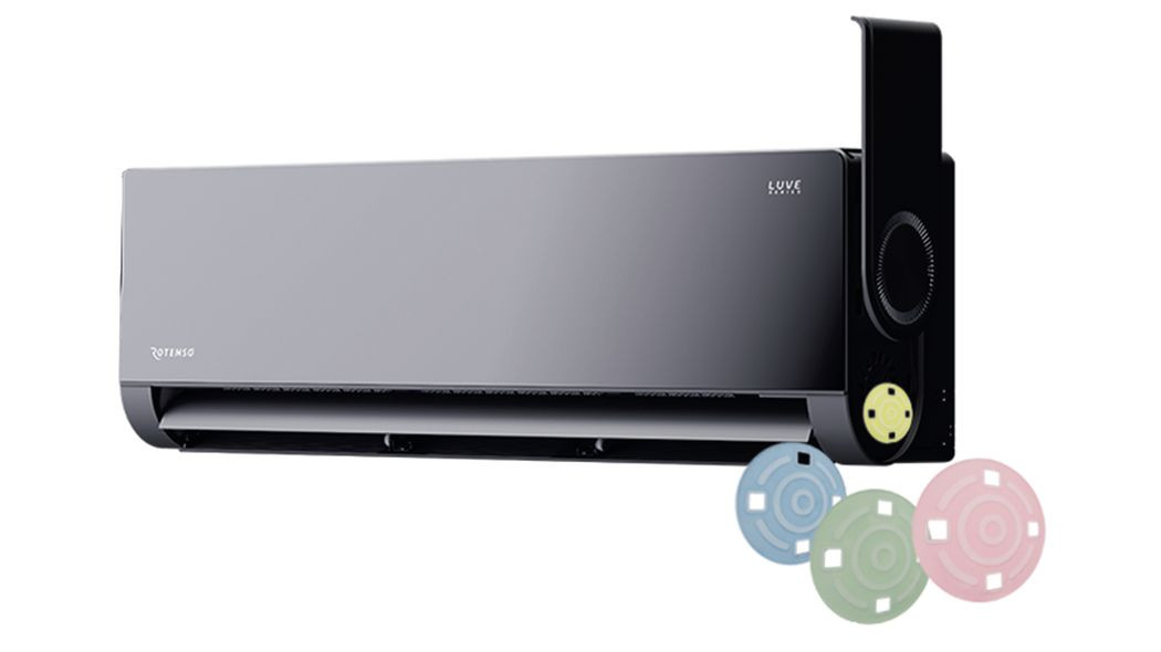 Klimatyzacja Rotenso Luve Pro z dyskami zapachowymi