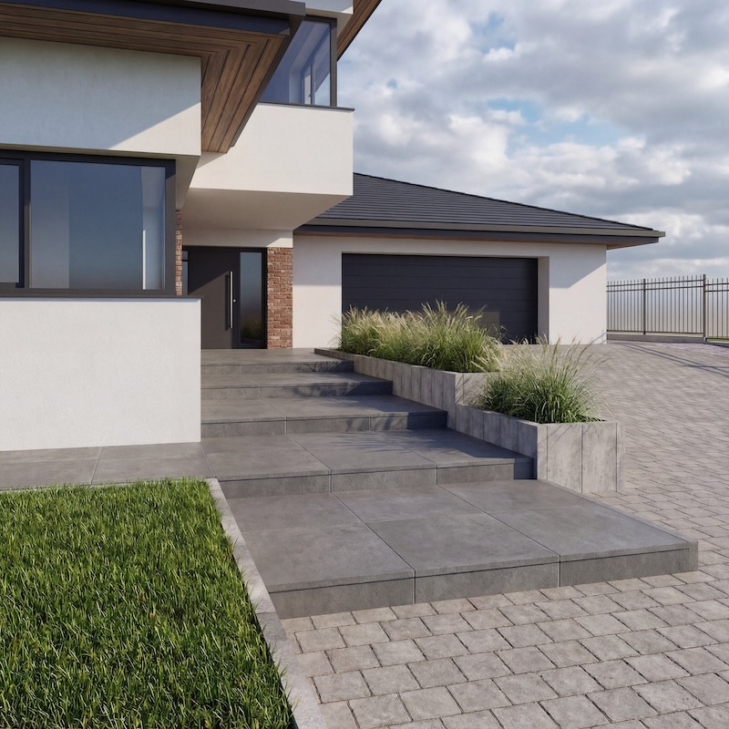 Palisada Slim Polbruk w strefie wejściowej