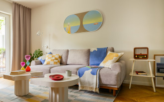 Sofa Natur 3-osobowa z funkcją spania z pojemnikiem na pościel