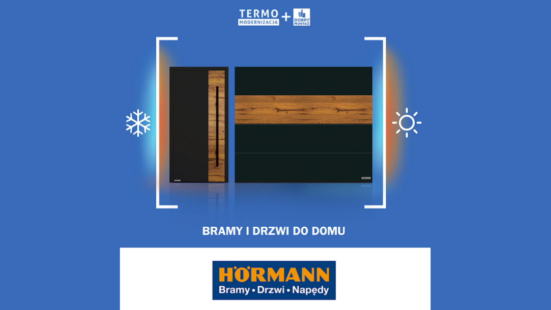 Dom traci energię nie tylko przez ściany. Hörmann wspiera 12. edycję kampanii o termomodernizacji