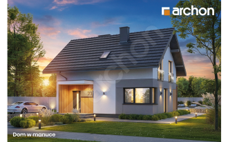 TANI DOM do 70 m2 zabudowy - na zgłoszenie - poznaj ten gotowy PROJEKT ARCHON+