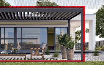 Pergola bioklimatyczna NUUN ECO - komfortowy taras od wiosny do jesieni