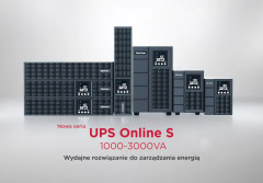 CyberPower Seria Online S (Advanced) 1-3 kVA | Niezawodny zasilacz UPS dla urządzeń krytycznych