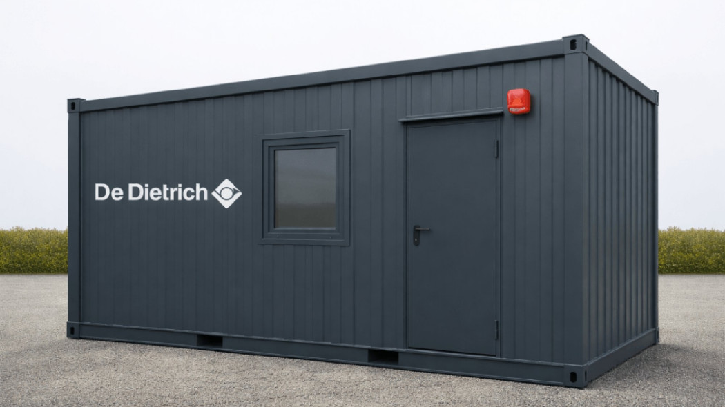 Kotłownia w kontenerze? De Dietrich wprowadza prefabrykowane źródła ciepła dla inwestycji komercyjnych