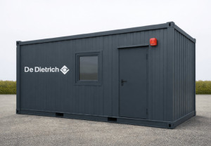 Kotłownia w kontenerze? De Dietrich wprowadza prefabrykowane źródła ciepła dla inwestycji komercyjnych