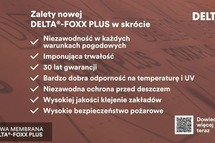 Delta-Foxx Plus okiem ekspertów. Co wyróżnia tę membranę? 