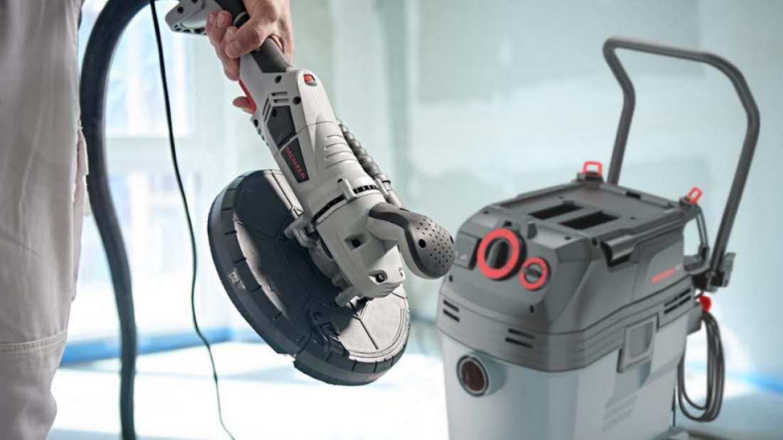 Szlifowanie z MENZER - 99% mniej pyłu