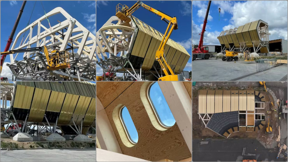 Polska stacja na Antarktyce powstaje z drewna i wełny skalnej Rockwool. Zakończenie prac już w 2027 roku