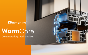 WarmCore od Kömmerling - hybrydowe okna i drzwi dla energooszczędnej architektury