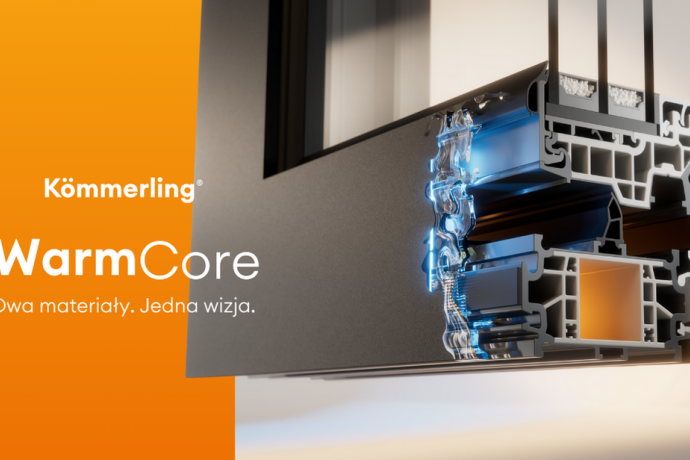 WarmCore od Kömmerling - hybrydowe okna i drzwi dla energooszczędnej architektury
