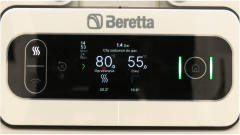 Ustawienie temperatury Centralnego Ogrzewania (CO) w kotłach z serii Beretta Evo-X 
