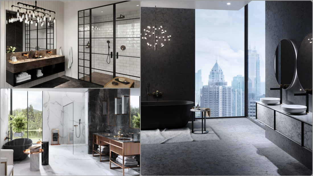Czerń armatury łazienkowej FDESIGN. Na jaki efekt możemy liczyć?