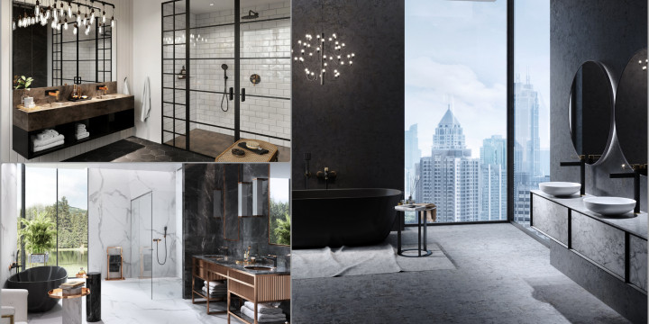 Czerń armatury łazienkowej FDESIGN. Na jaki efekt możemy liczyć?