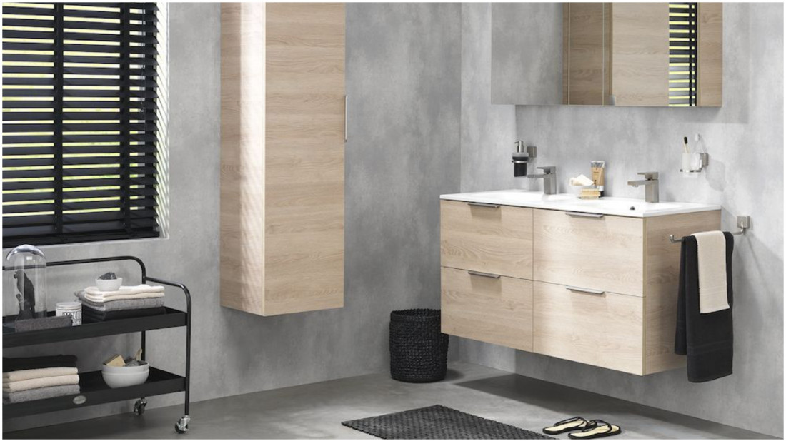 Jak ukryć rury pod umywalką? Czasem wystarczy dobrze dobrany mebel!