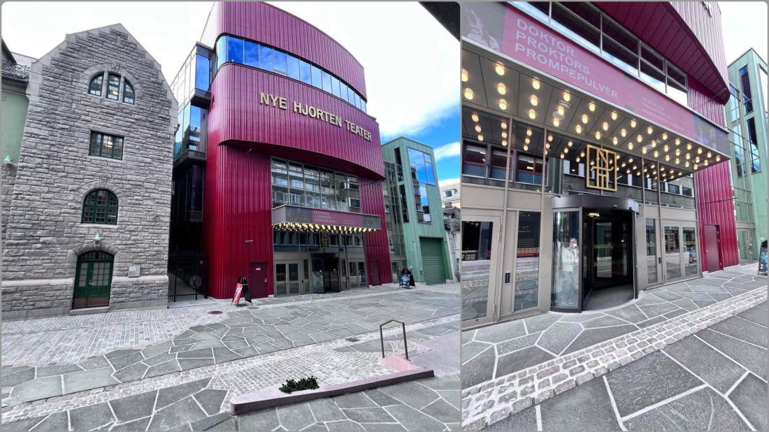 Nowy Teatr Hjorten w Trondheim. Jak światło i szkło odmieniły trudną miejską działkę?