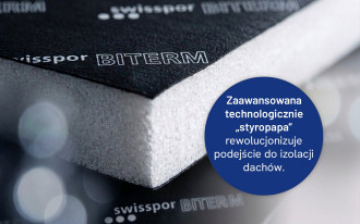 swissporBITERM - termoizolacja i warstwa podkładowa papy w jednej płycie